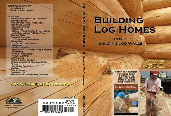 DVD-Set: Building Log Homes