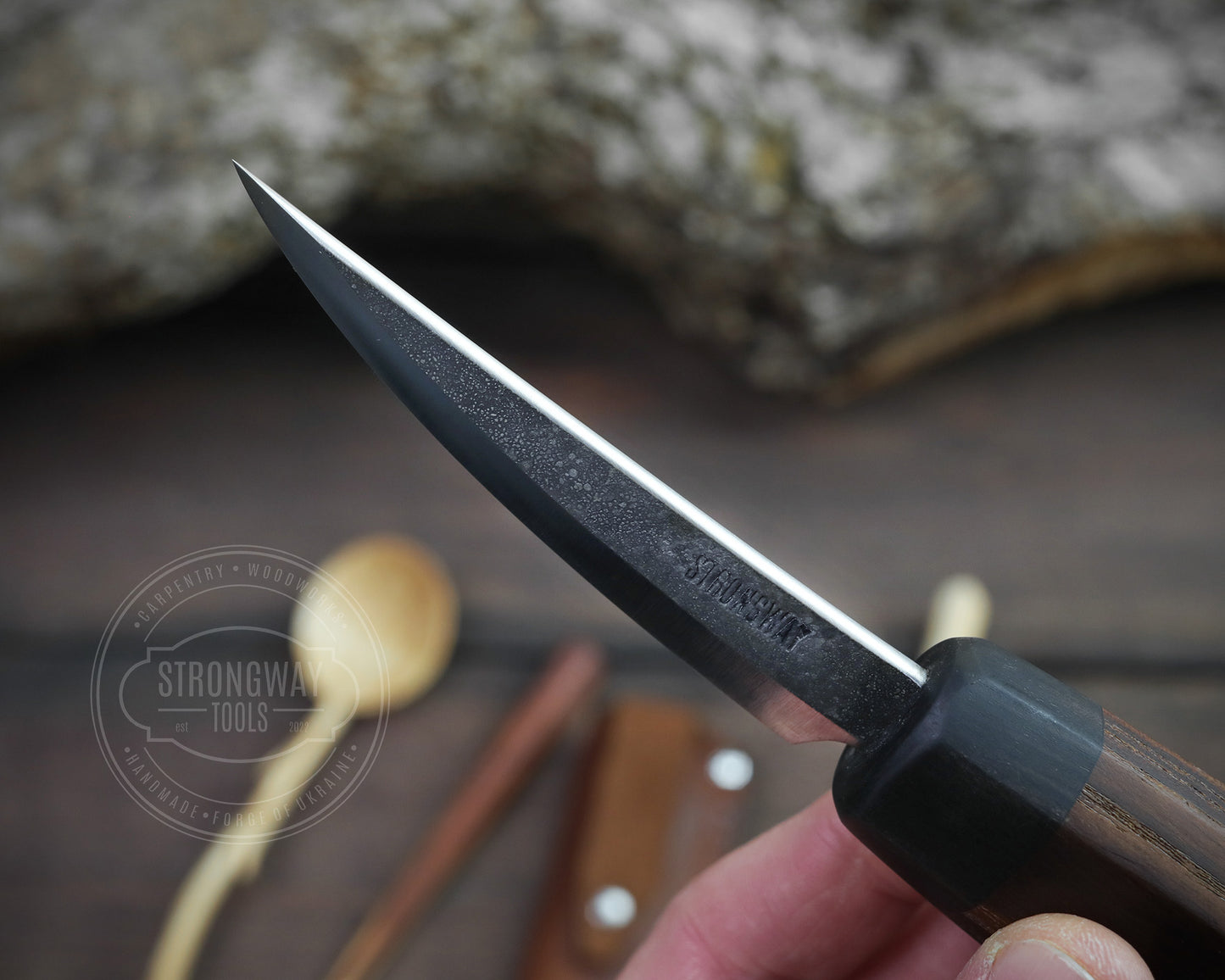 Schnitzmesser, Heft aus ThermoEsche