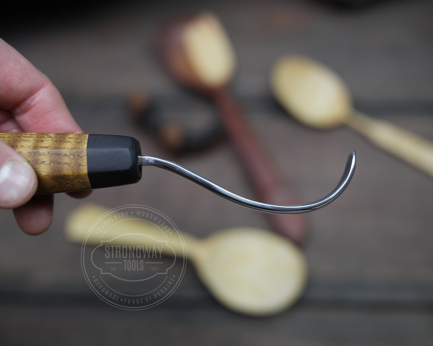 Schnitzmesser, Hakenform