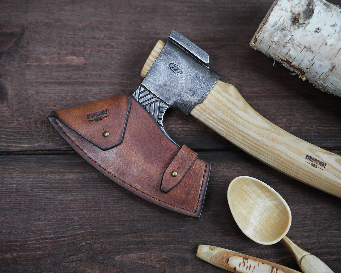 Finnisches Bildhauerbeil, Oktagonalgriff