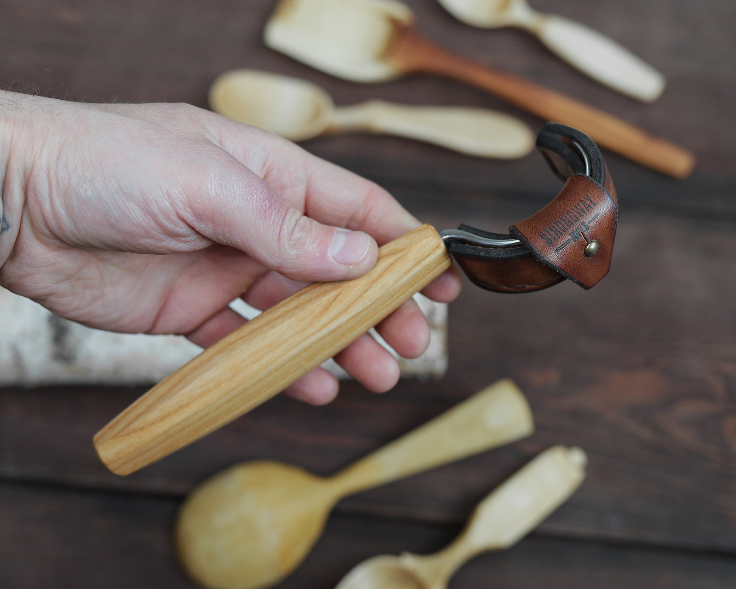 Schnitzmesser, Hakenform #3