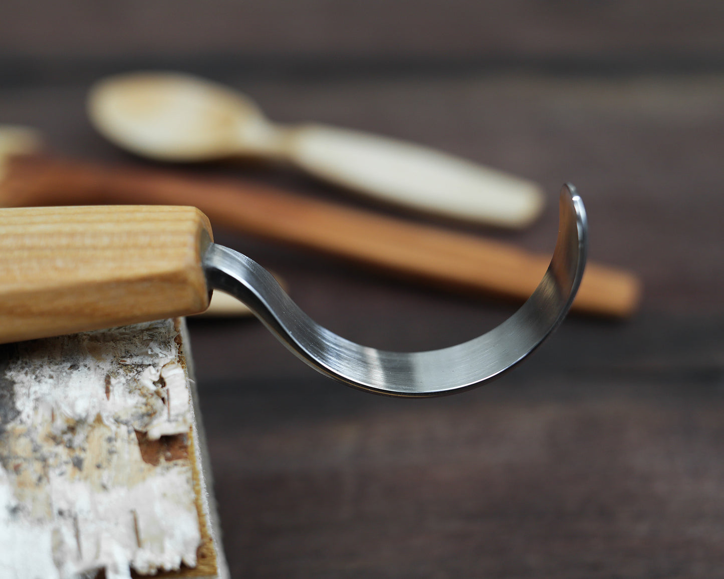 Schnitzmesser, Hakenform #3