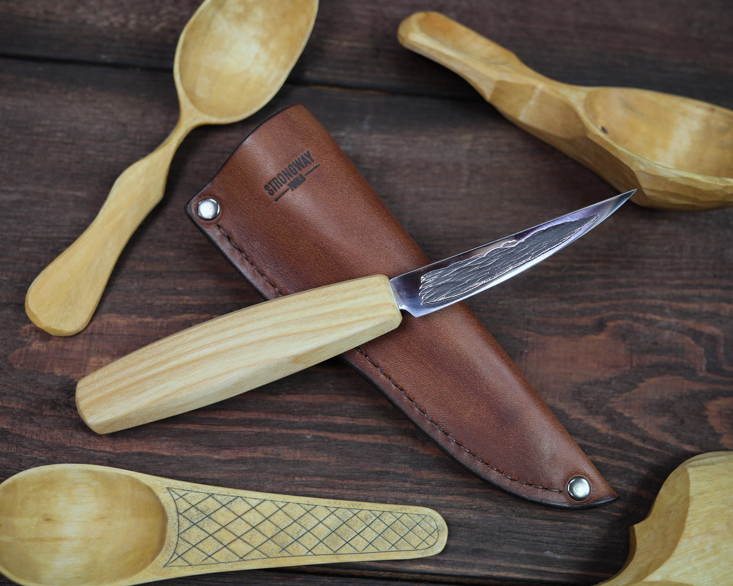 Schnitzmesser, Yakut-Form, Rechtshänder