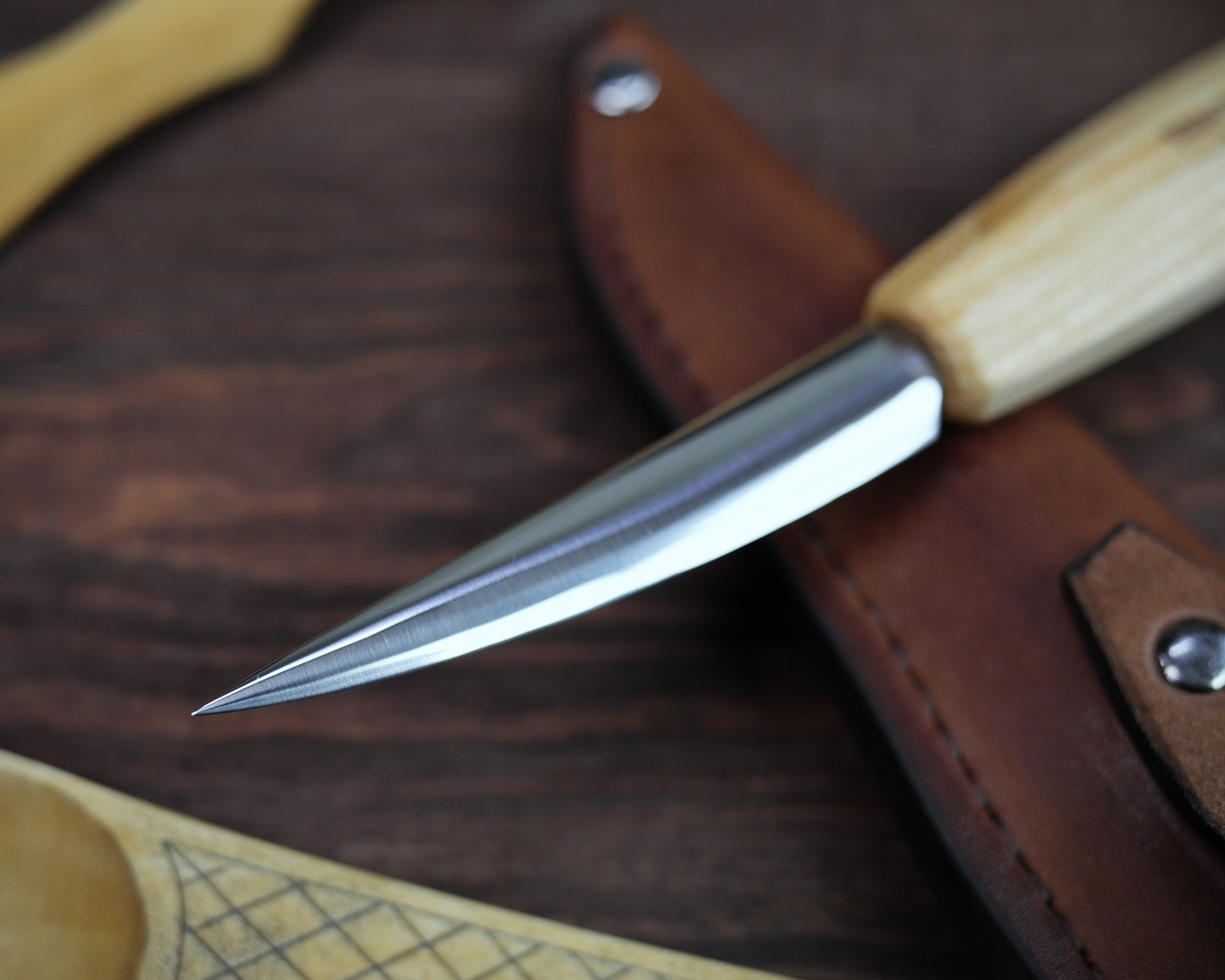 Schnitzmesser, Yakut-Form, Rechtshänder