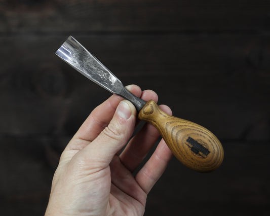 Schnitzeisen, gerundet