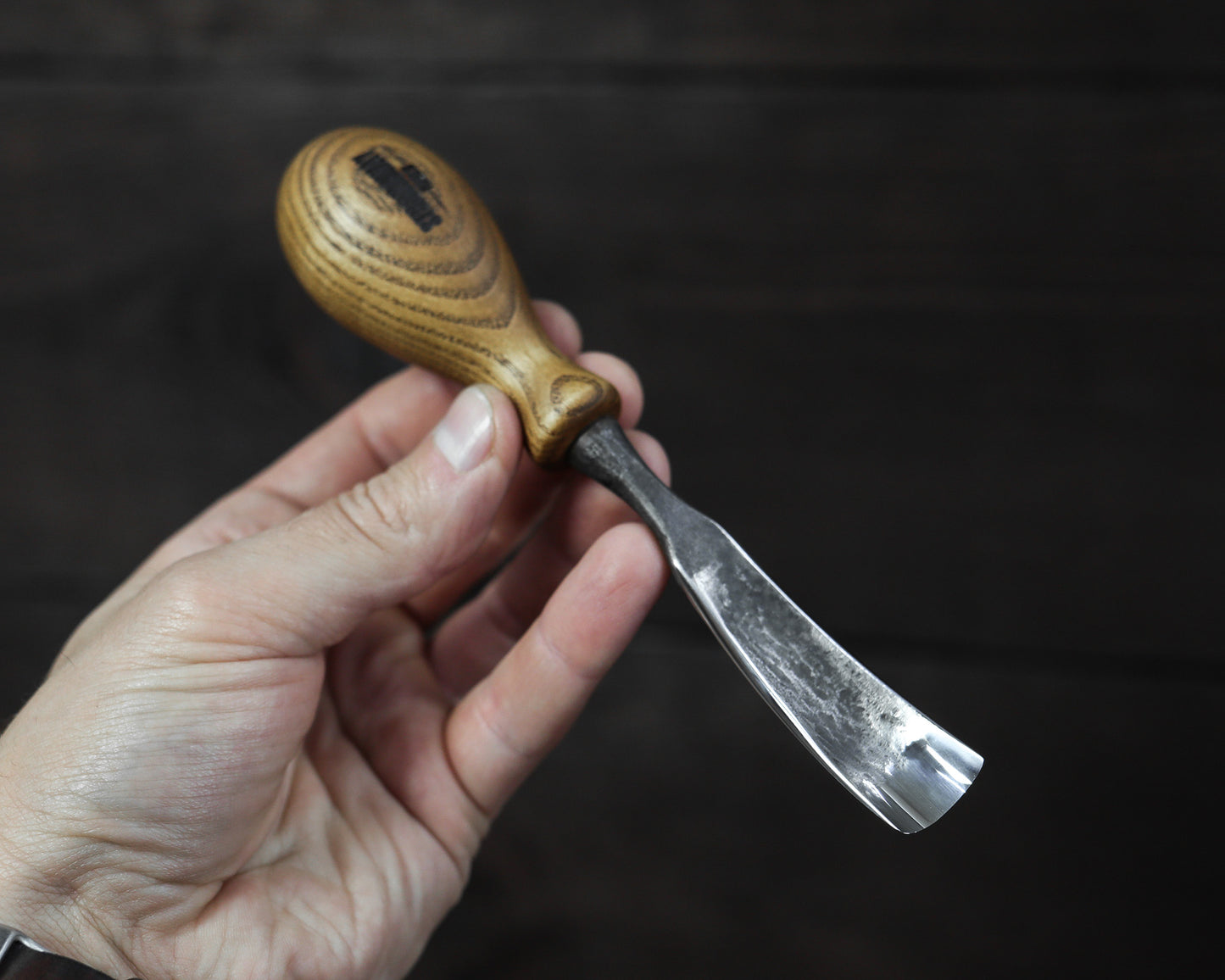 Schnitzeisen, gerundet