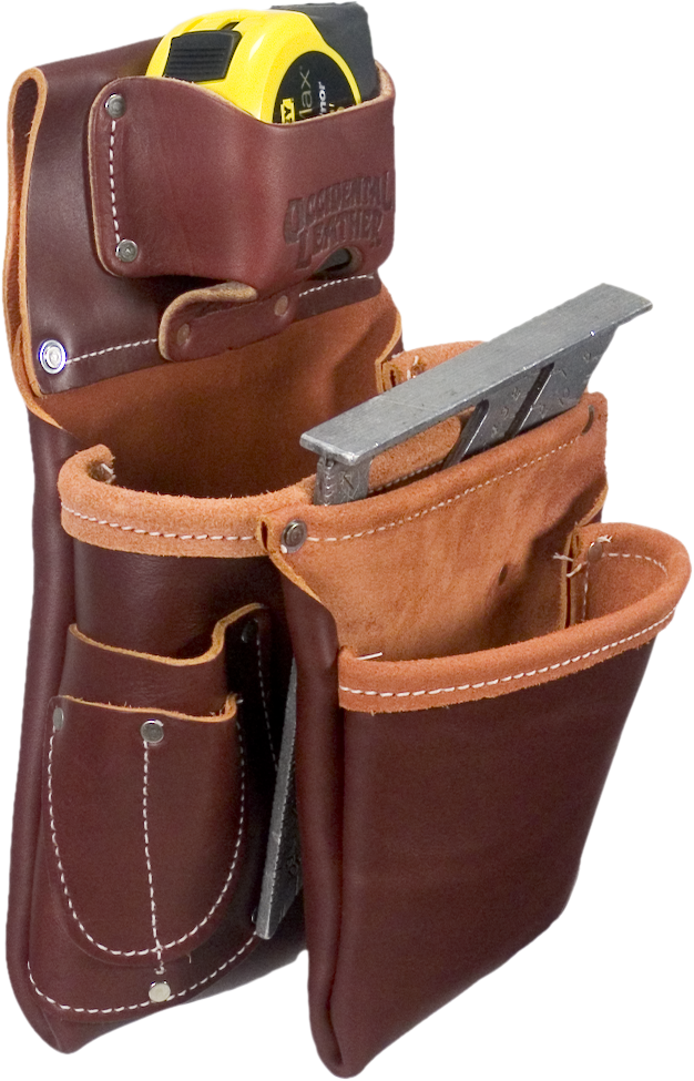 Pro-Fastener Bag mit 2 Taschen und Bandmaßhalter
