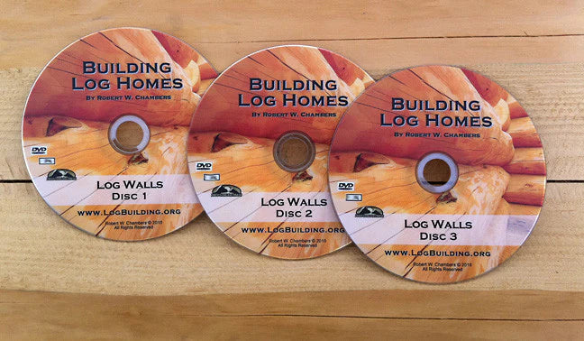 DVD-Set: Building Log Homes