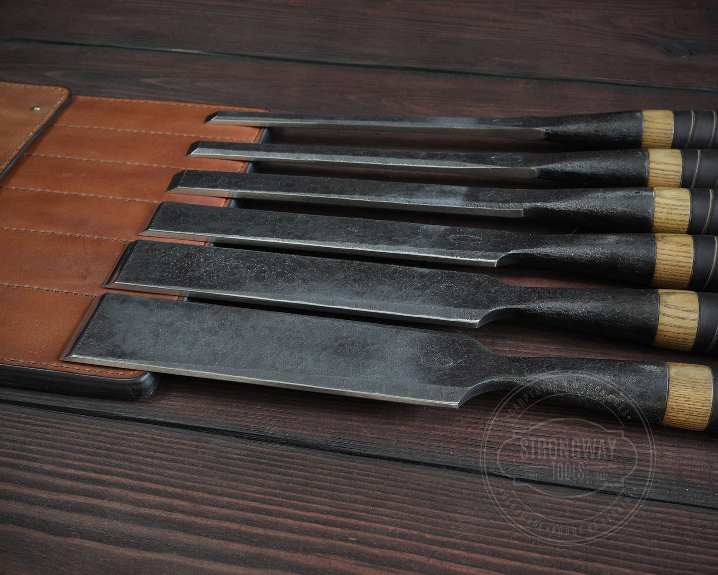 Zimmerer- Timberframe Stemmeisen, Set, Lange Bauform