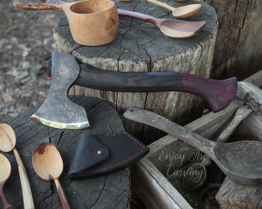 Schnitzbeil, BLACK EDITION, Mittelgroß