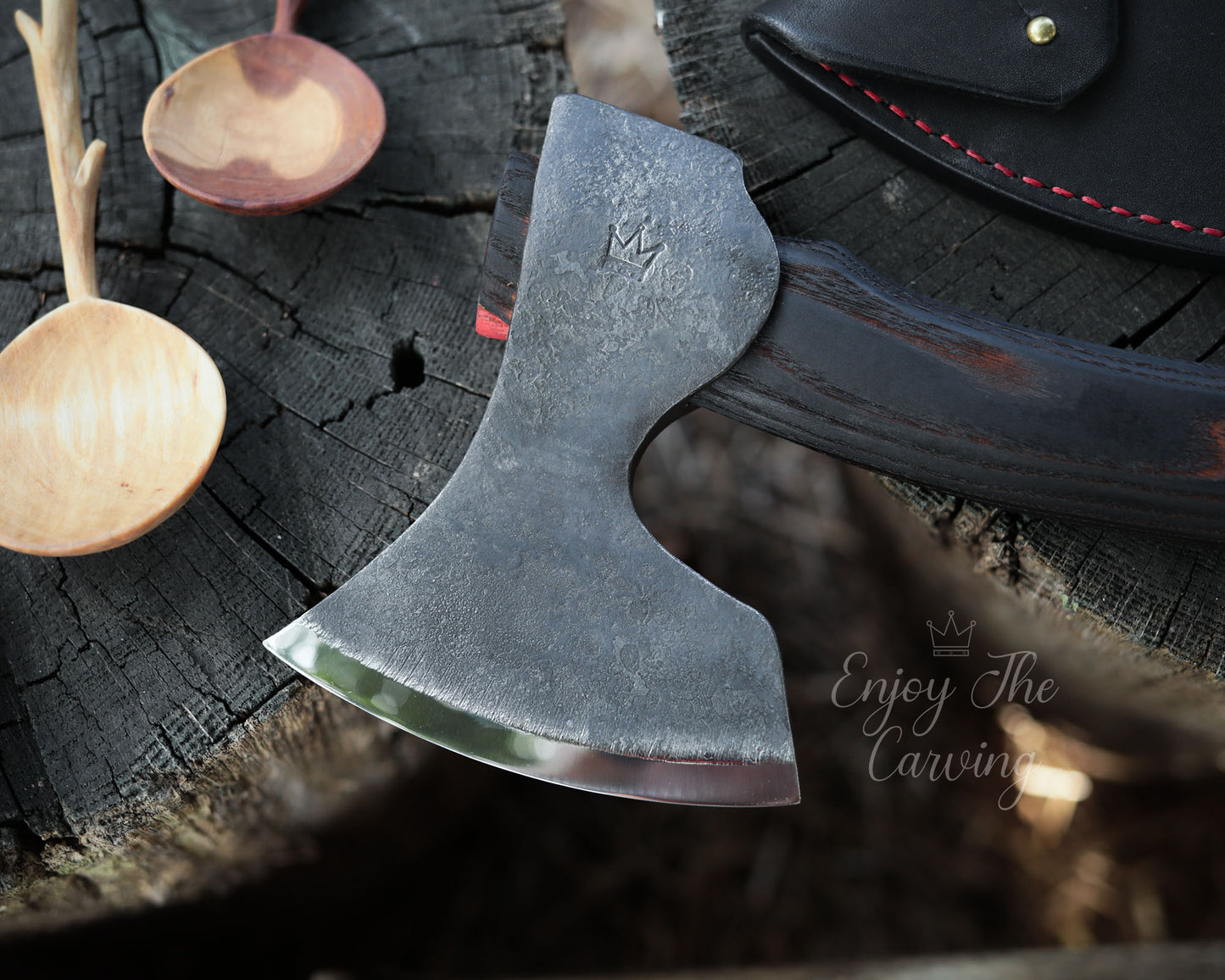 Schnitzbeil, BLACK EDITION, Mittelgroß