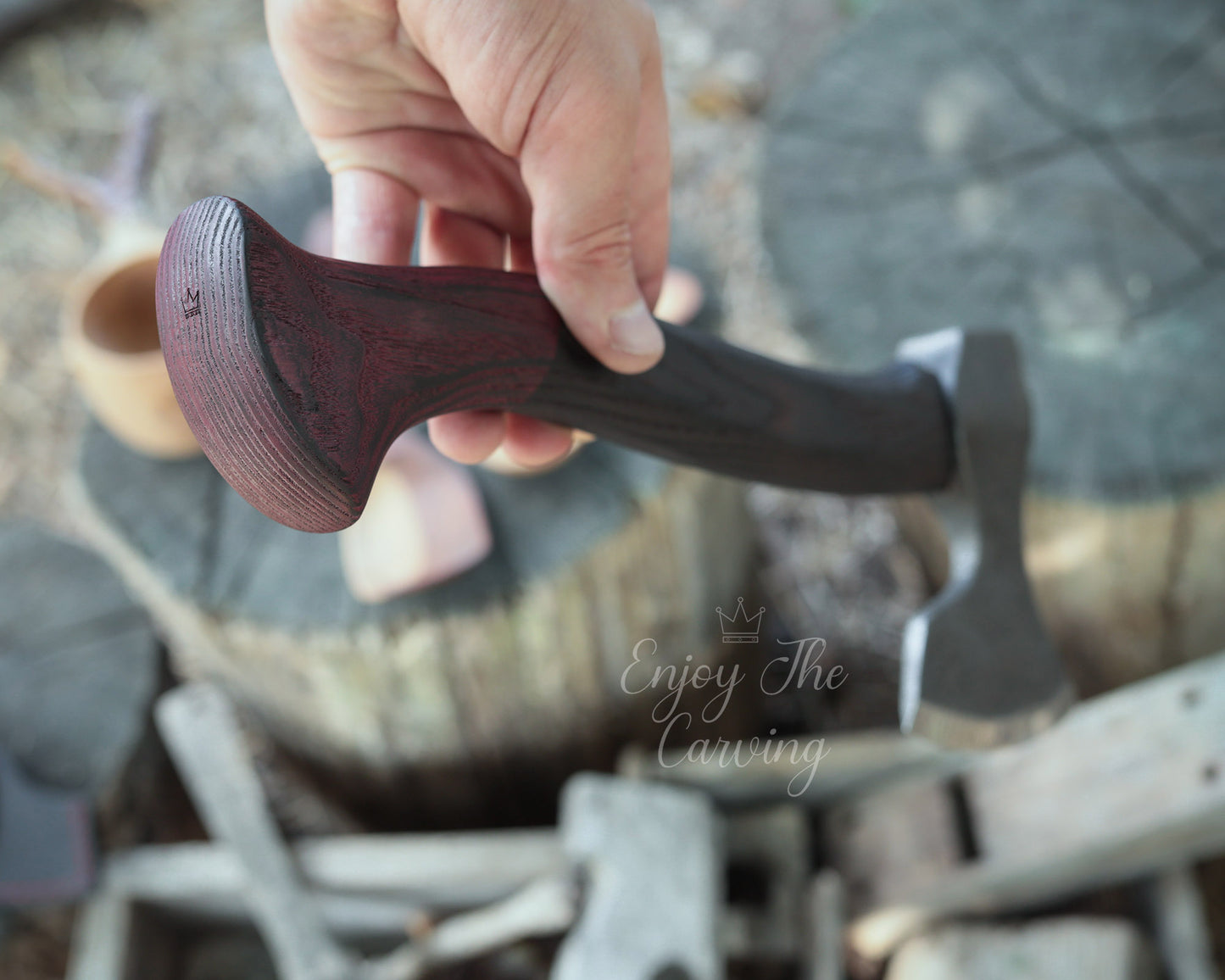 Schnitzbeil, BLACK EDITION, Mittelgroß