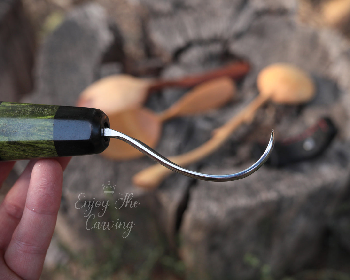 Löffel-Schnitzmesser, BLACK EDITION