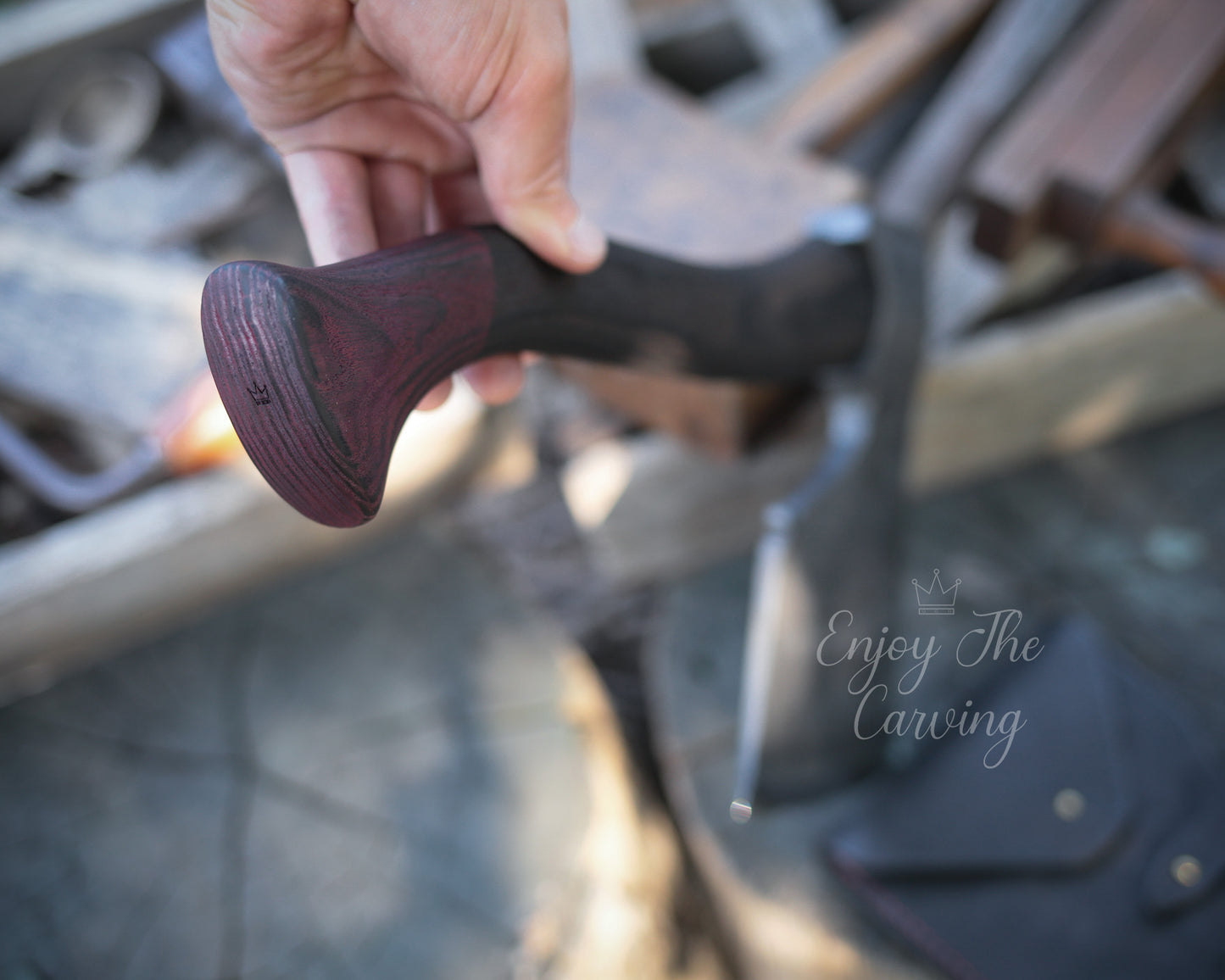 Norwegische Zimmereraxt, BLACK EDITION, schwer