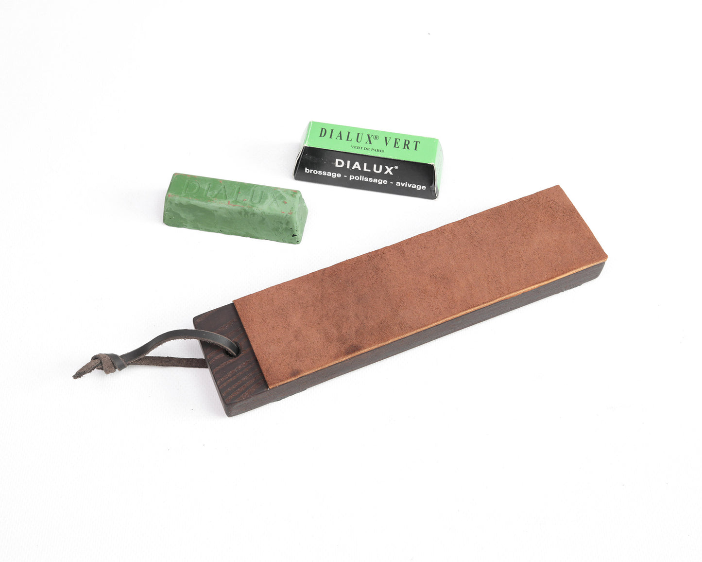 Abziehriemen schmal mit Polierpaste