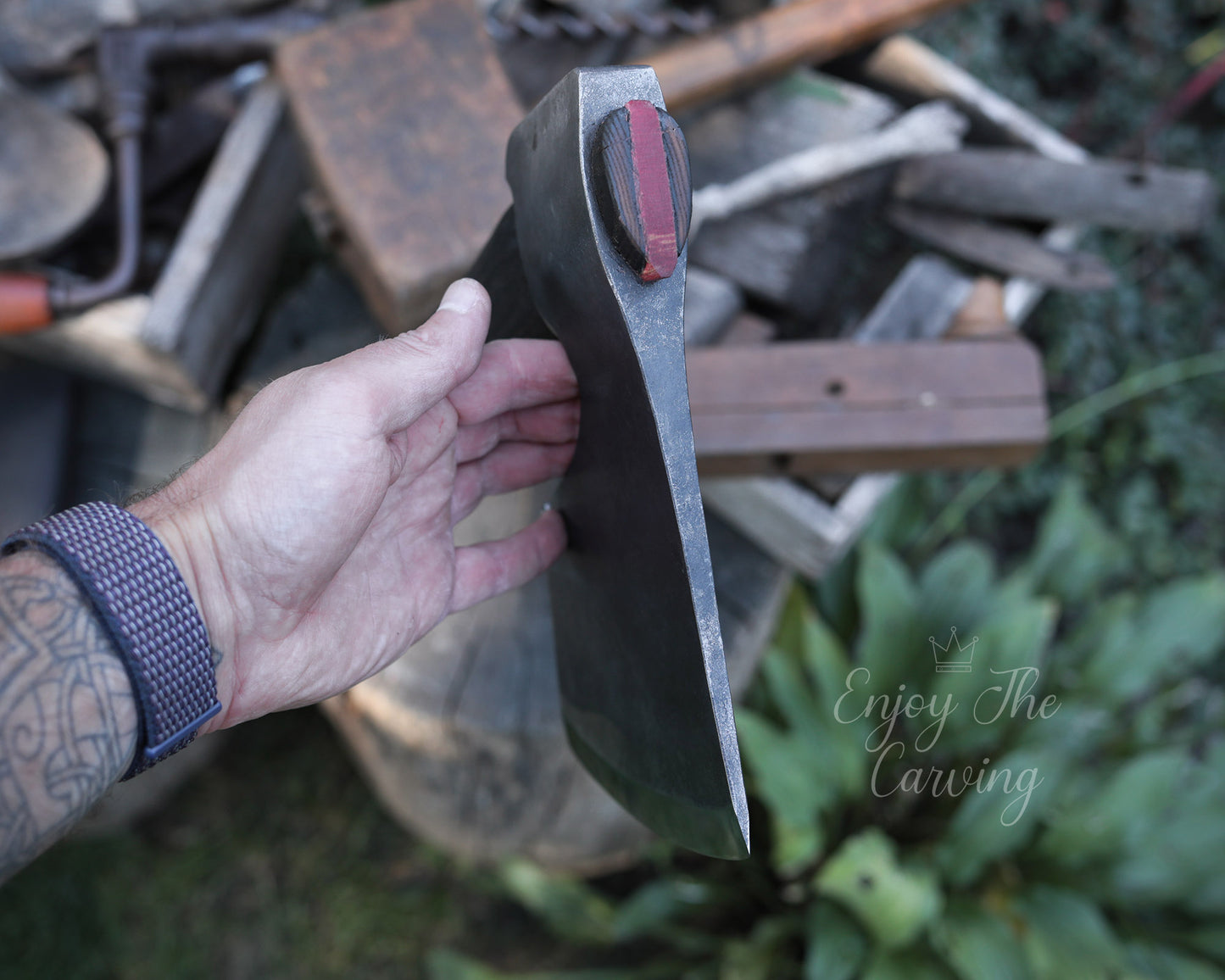 Norwegische Zimmereraxt, BLACK EDITION, schwer #2