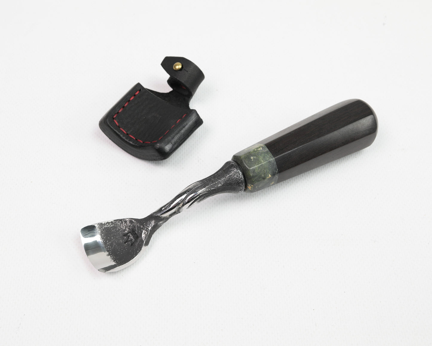 kleines Hohleisen, 30 mm, normal gekröpft, BLACK EDITION