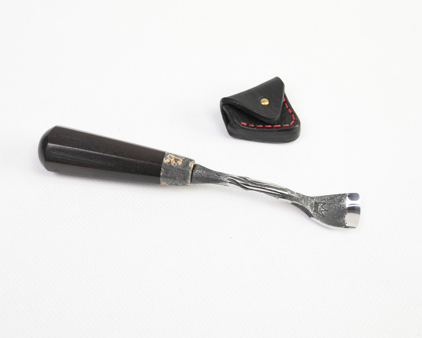 kleines Hohleisen, 20 mm, normal gekröpft, BLACK EDITION