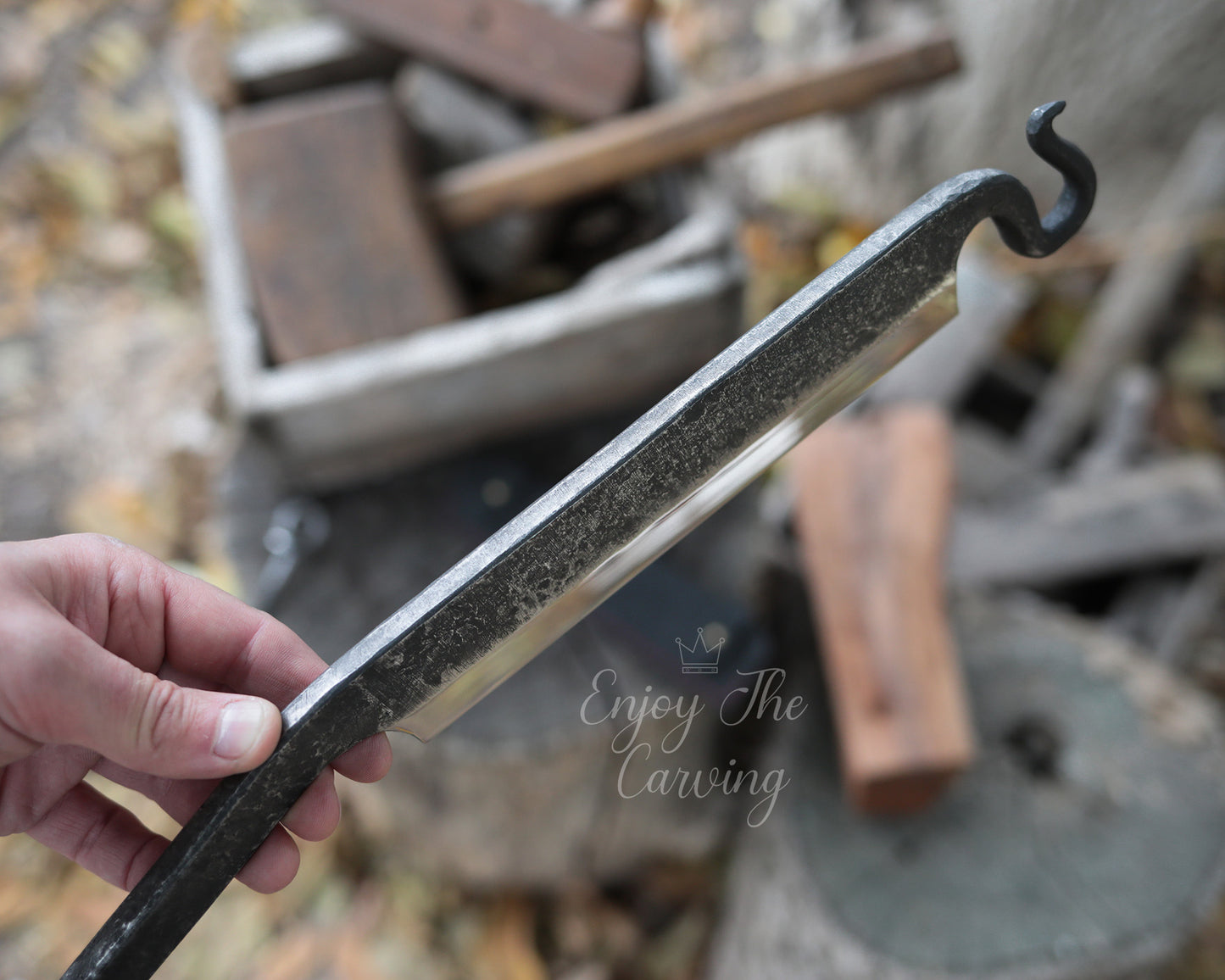 Stockmesser, Mittelschwer, BLACK EDITION