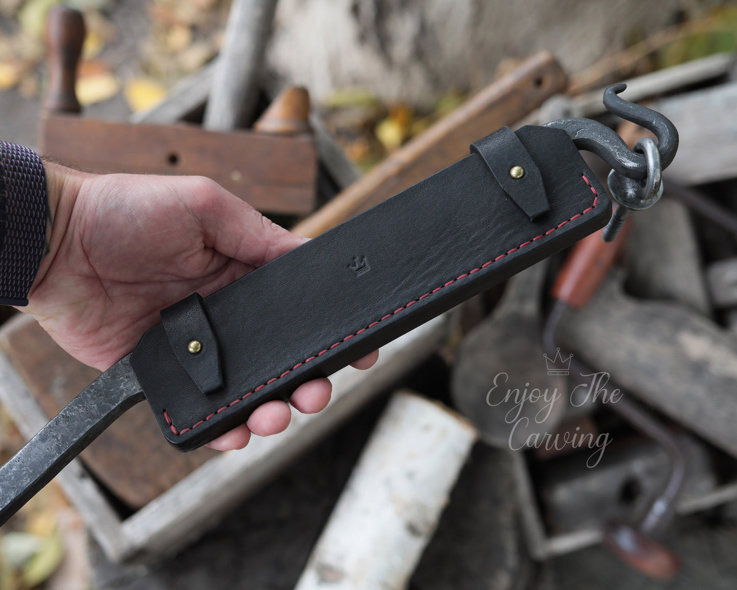 Stockmesser, Mittelschwer, BLACK EDITION