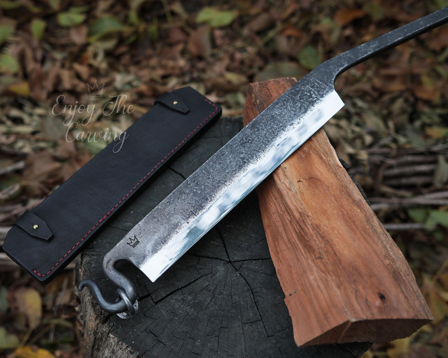 Stockmesser, Schwere ausführung, BLACK EDITION