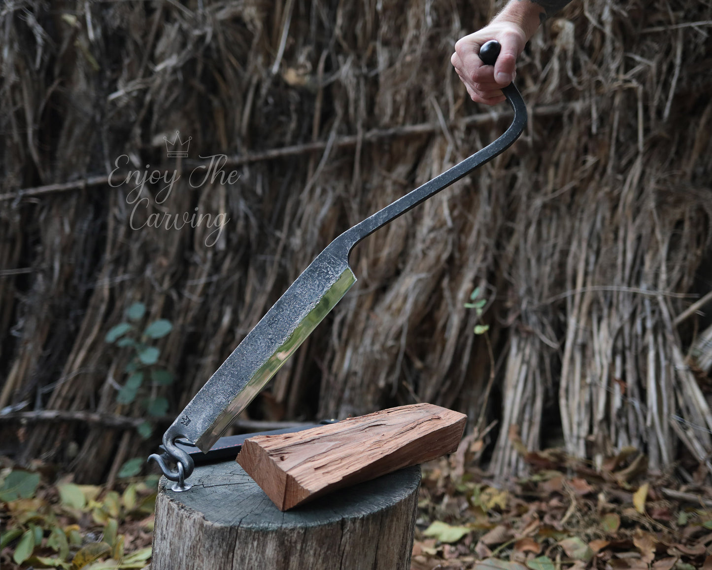 Stockmesser, Schwere ausführung, BLACK EDITION