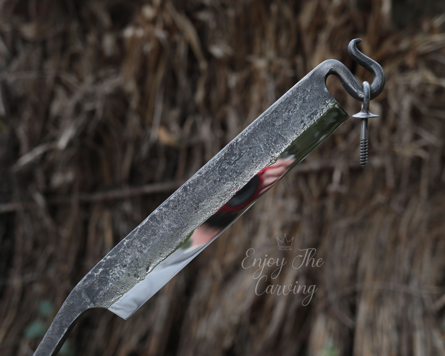 Stockmesser, Schwere ausführung, BLACK EDITION