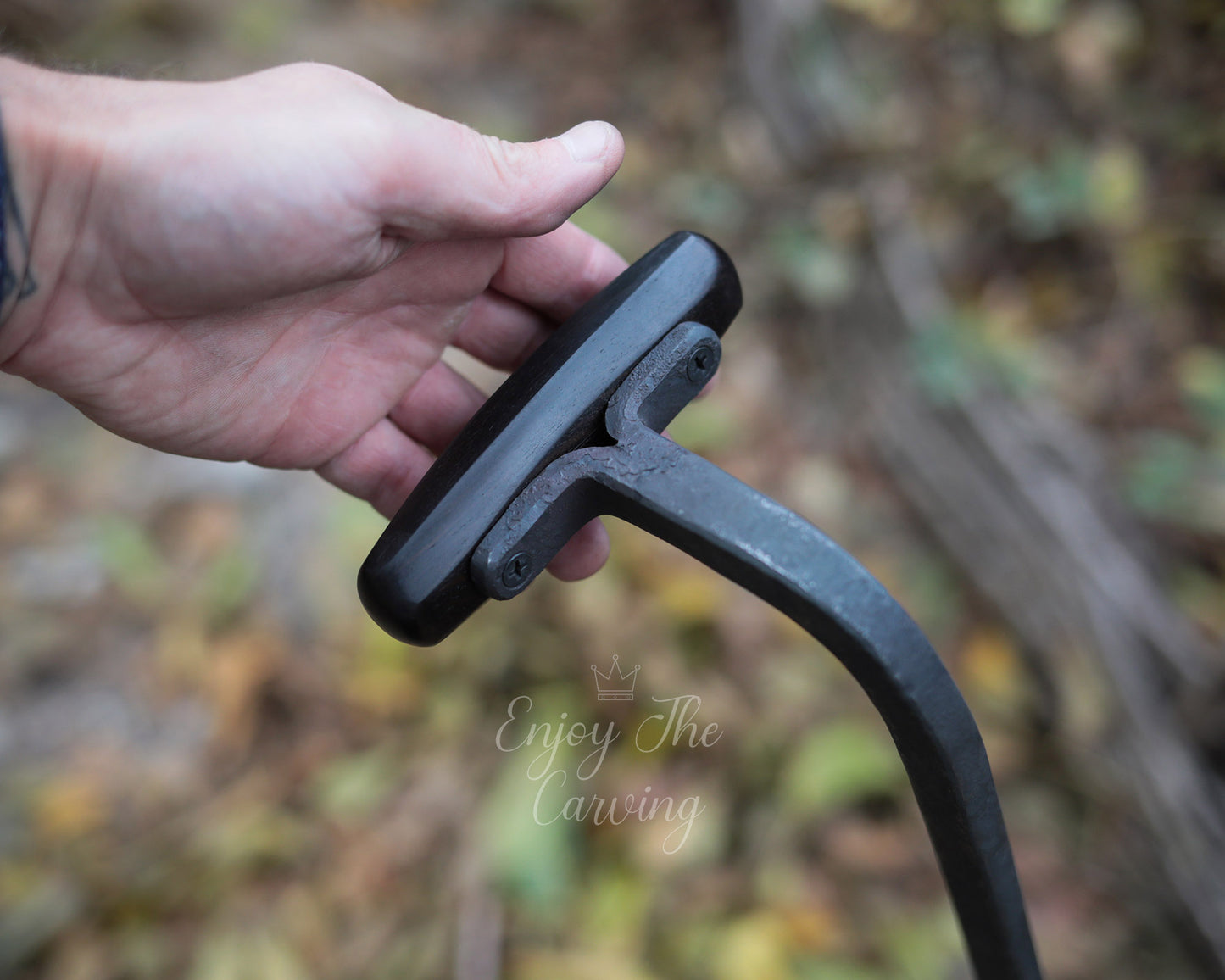 Stockmesser, Schwere ausführung, BLACK EDITION