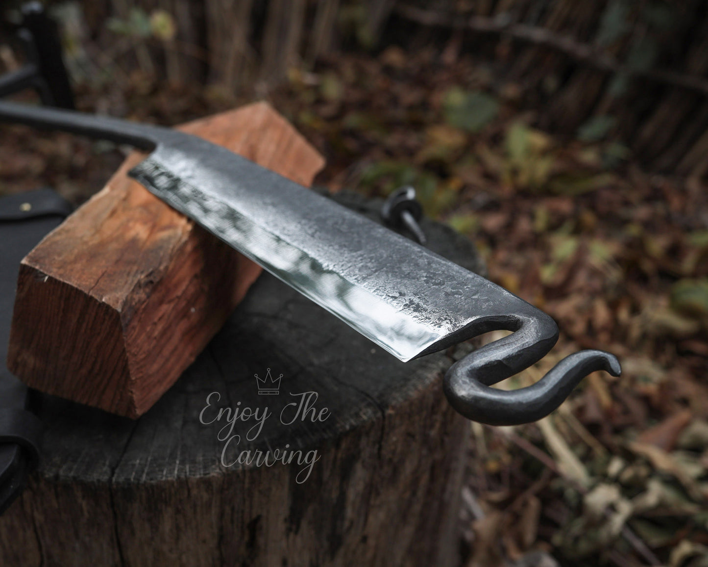 Stockmesser, Schwere ausführung, BLACK EDITION