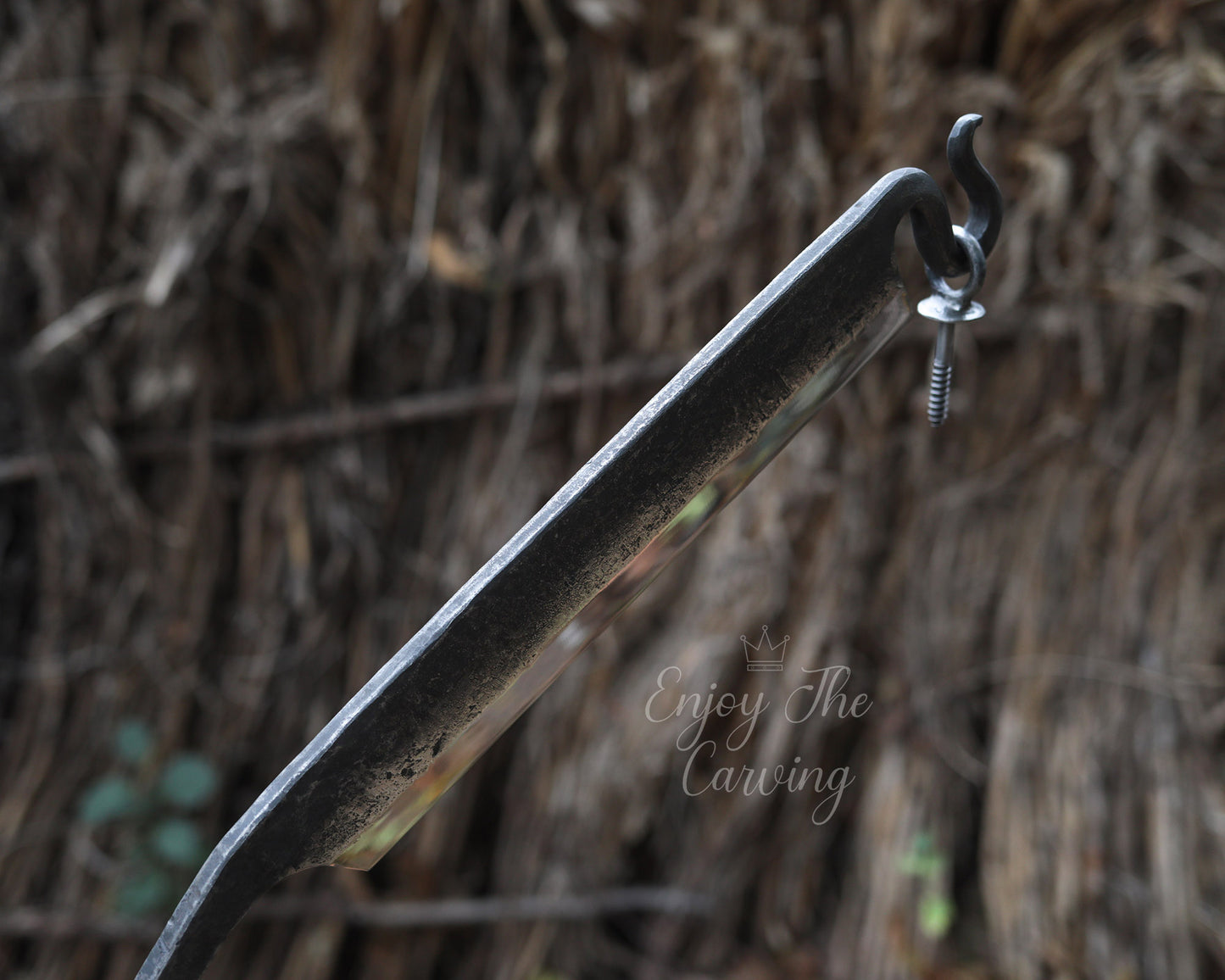 Stockmesser, Schwere ausführung, BLACK EDITION