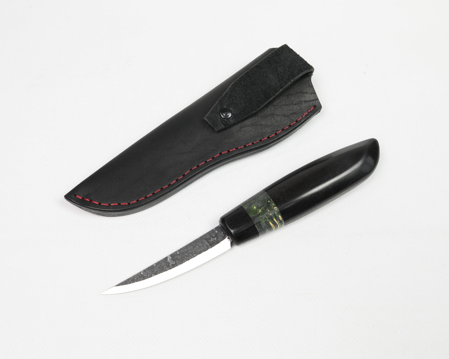 Schnitzmesser, BLACK EDITION, lange Klinge