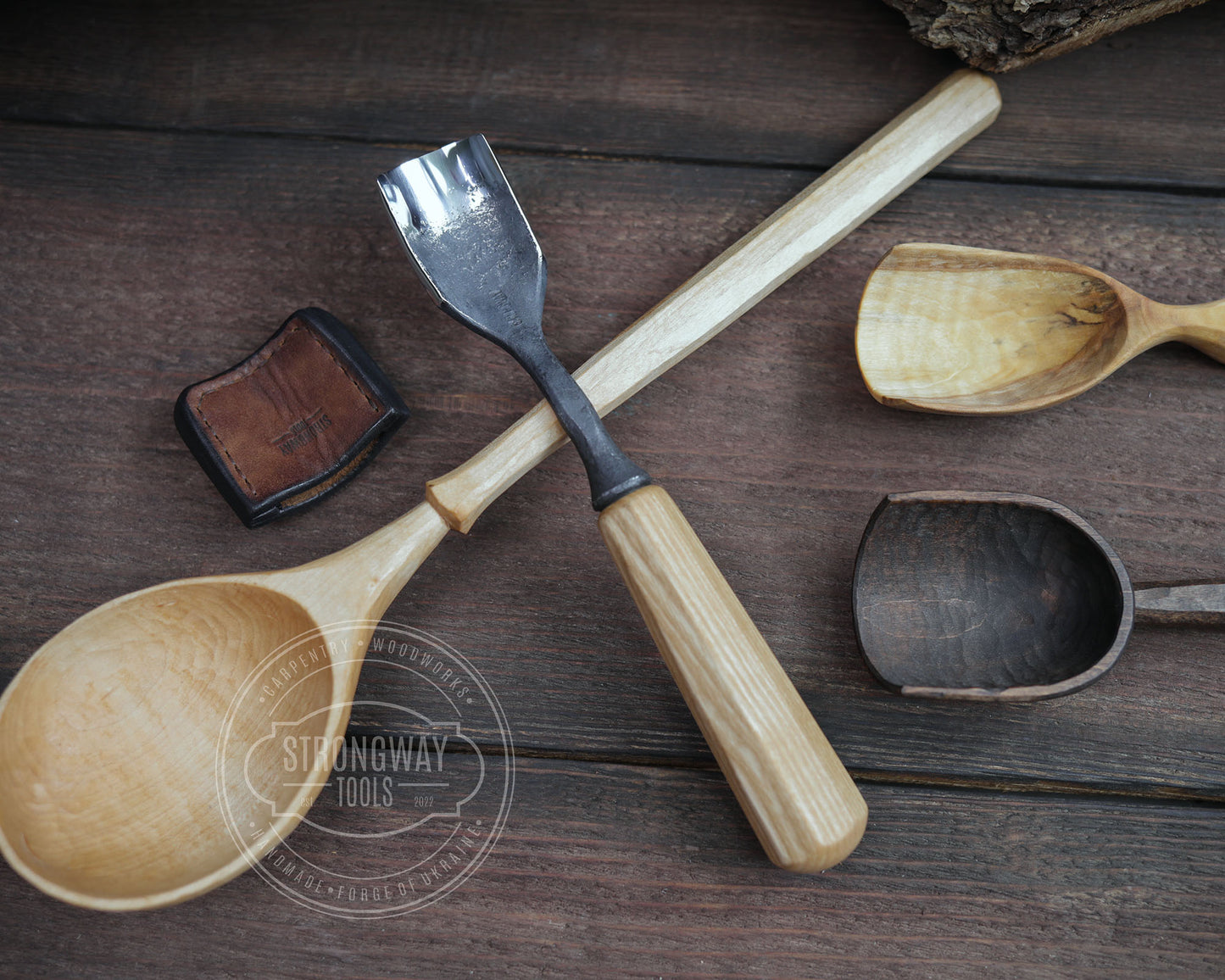 Hohleisen, leicht gekröpft