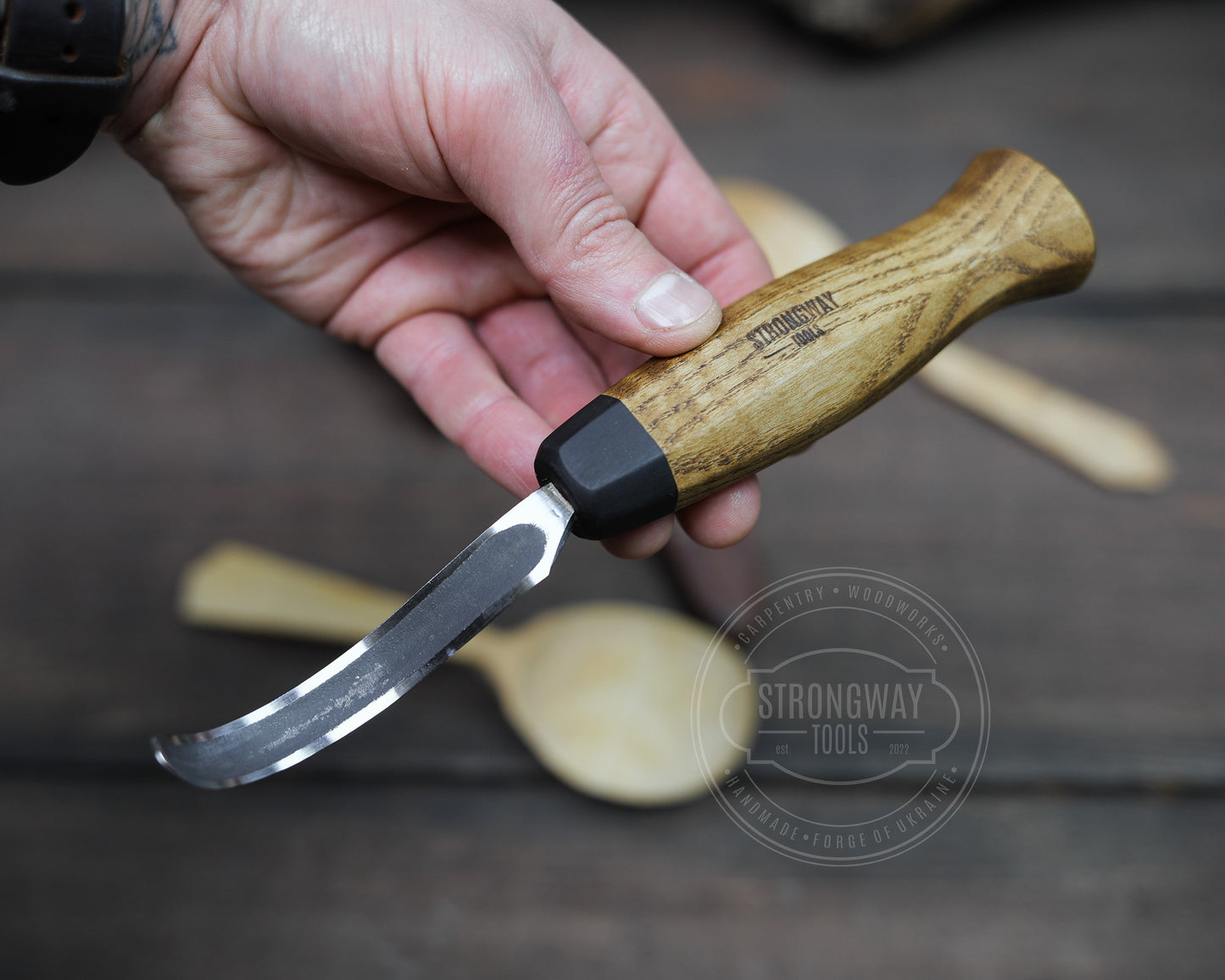 Schnitzmesser, Hakenform