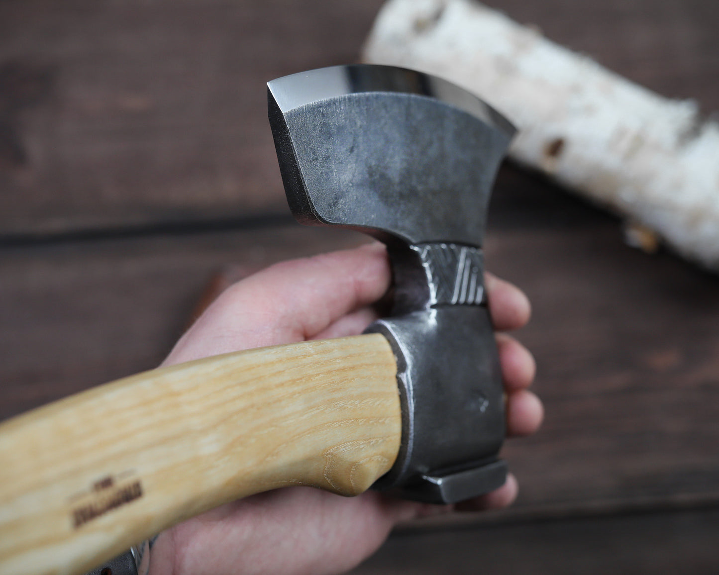 Finnisches Bildhauerbeil, Oktagonalgriff