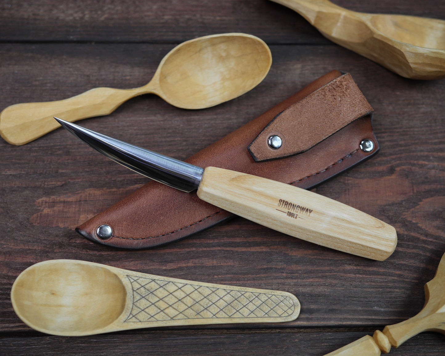 Schnitzmesser, Yakut-Form, Rechtshänder