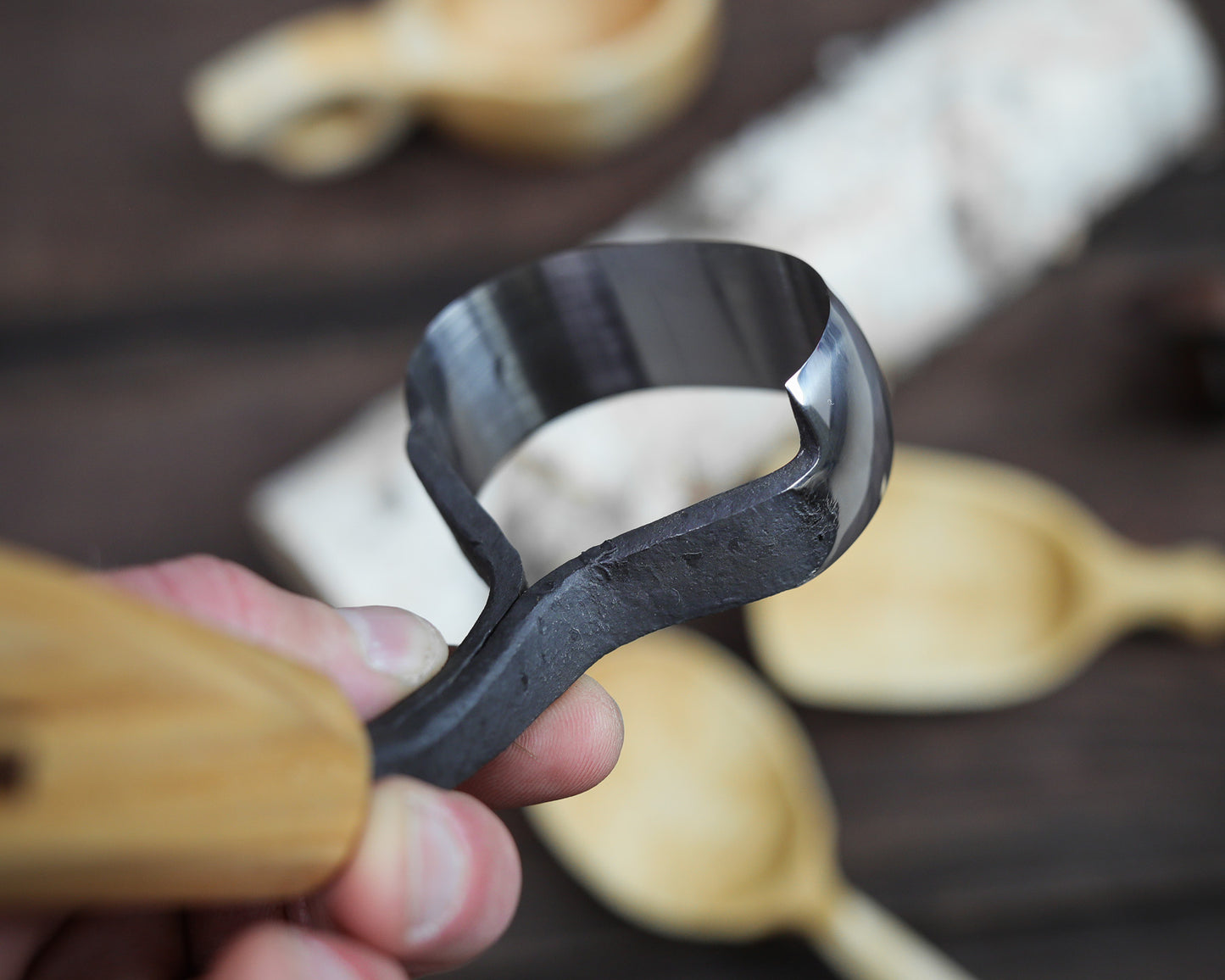 Scorp Knife, Oval, #2, kurzer Griff