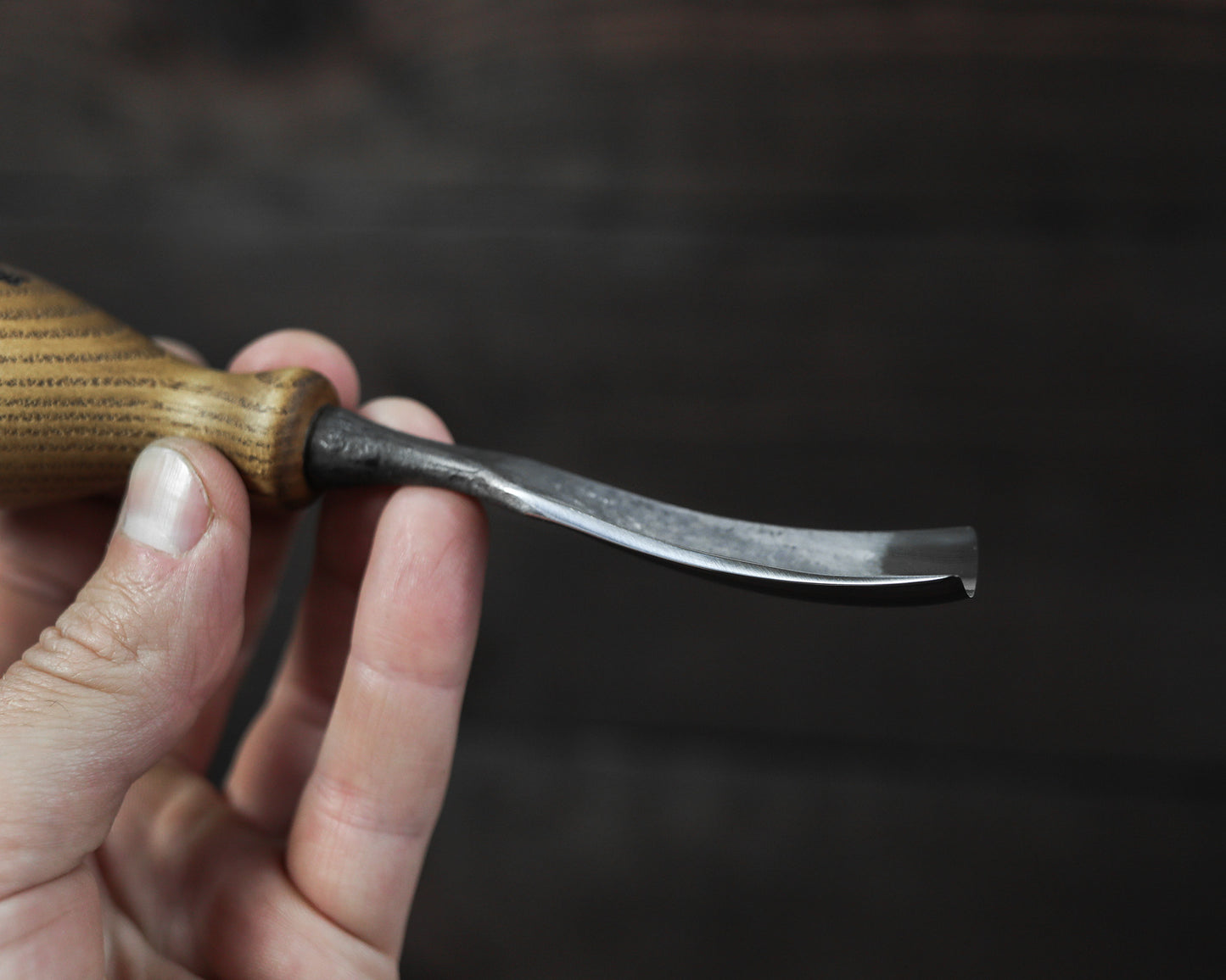 Schnitzeisen, gerundet