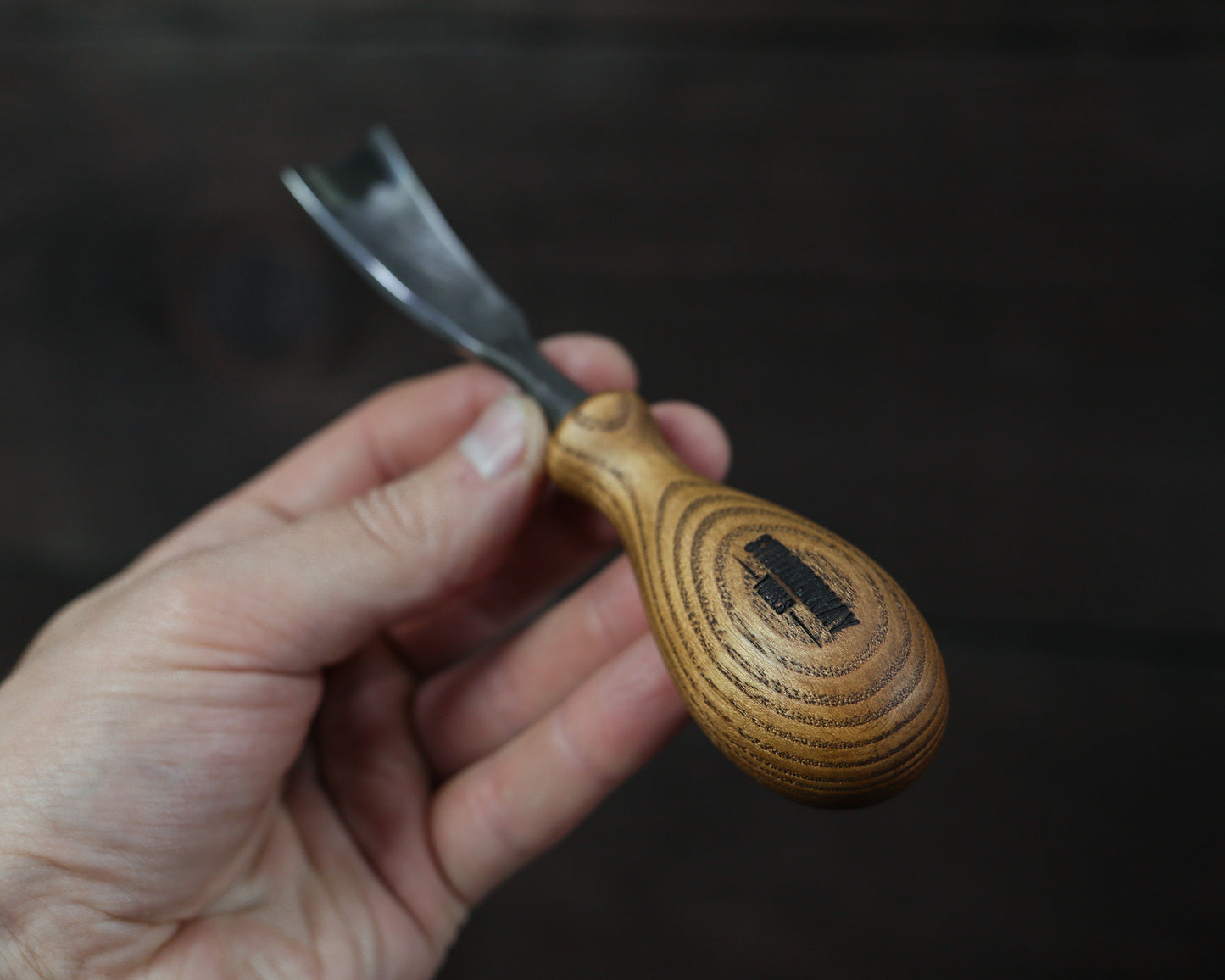 Schnitzeisen, gerundet