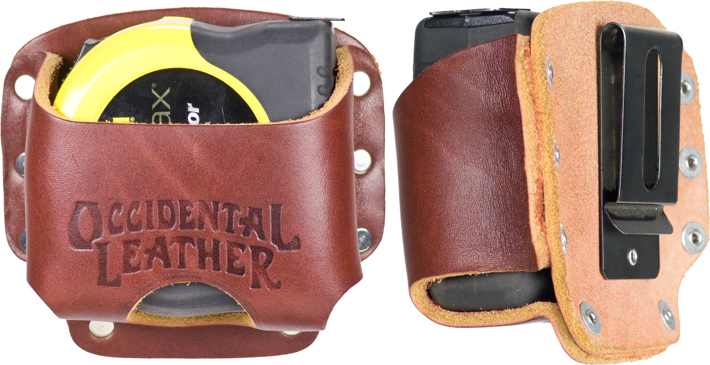 Bandmaßtasche, Clip-on Gürtelhalter