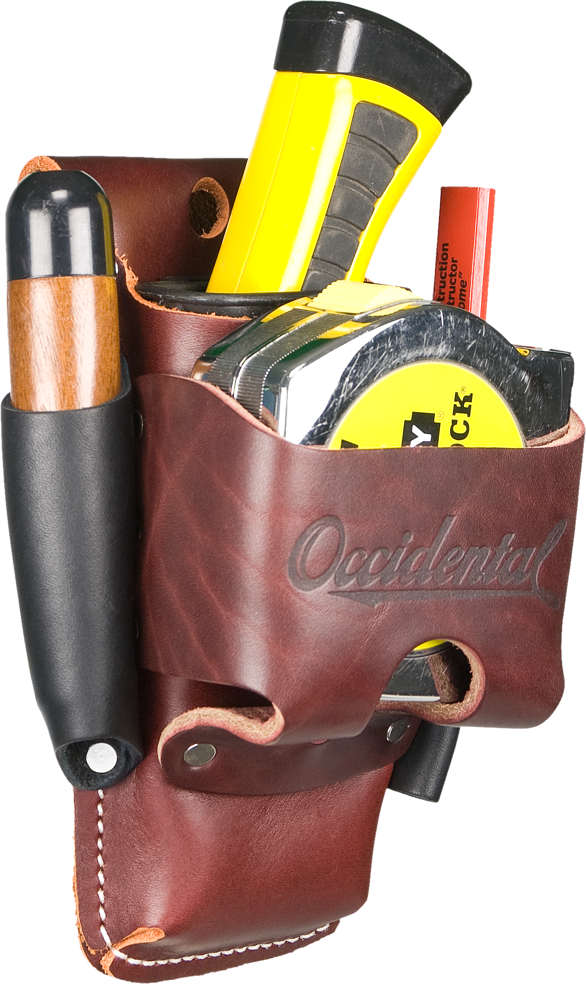 Ledertasche für Maßband und Cuttermesser