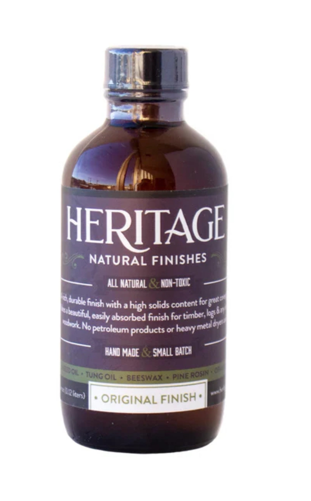 Heritage Natural Finishes, ORIGINAL FINISH