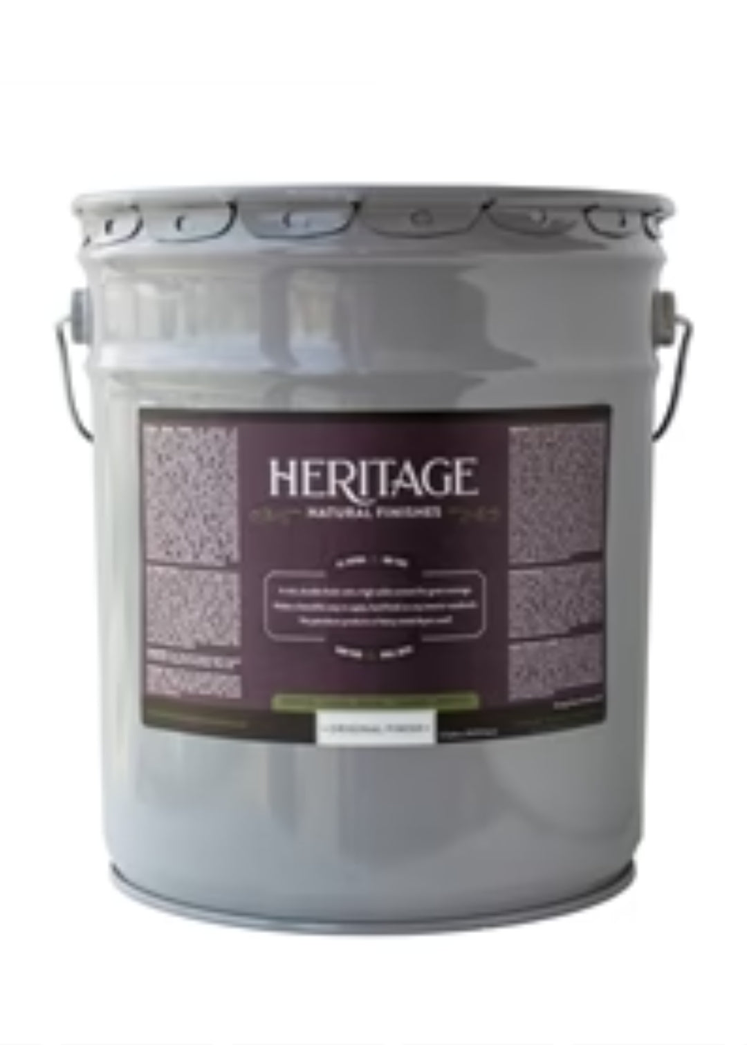 Heritage Natural Finishes, ORIGINAL FINISH