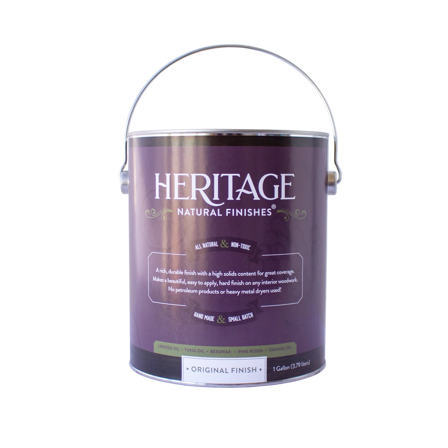 Heritage Natural Finishes, ORIGINAL FINISH